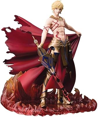 Gilgameh pvc figurine DJ Vogue 26 cm from the anime fate/large order, collection of adult dolls and children's gifts.. DIAYTAR NIGERIA: The marketplace that brings affordable products to every Nigerian home in under 8 days.