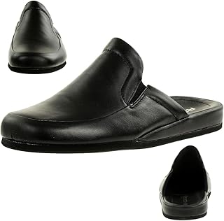 Men's slippers open back from Rohde Varberg, Black, XX.. DIAYTAR NIGERIA: Where affordability meets variety in Nigeria's most comprehensive online marketplace.