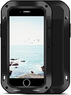 IPhone 8 Plus shell, iPhone 7 Plus, Gorilla Glass Metal Aluminum Ultra shock, dust, dirt and snow, robust military quality protection frame for Apple iPhone 8/7 Plus.. Unlock endless possibilities with DIAYTAR NIGERIA's affordable marketplace and reliable delivery service.