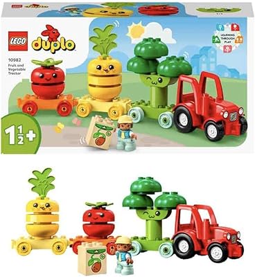 LEGO DUPLO my first set of fruit and vegetable tractor 10982 (19 pieces).. Discover the joy of online shopping with DIAYTAR NIGERIA's budget-friendly prices and reliable shipping.