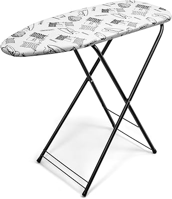 Compact ironing board Dewey 13 "X 35" with large ironing space, light iron with anti-gravity hook, easy to store.. Shop from thousands of products at DIAYTAR NIGERIA and enjoy budget-friendly nationwide delivery.