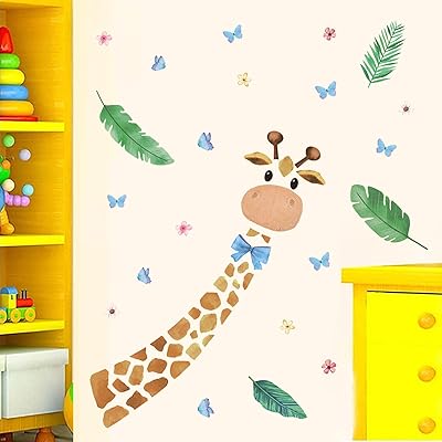 Giraffe head wall sticker HP Noib Wall stickers animals for bedroom.. Experience shopping satisfaction with DIAYTAR NIGERIA's vast selection and nationwide delivery service.