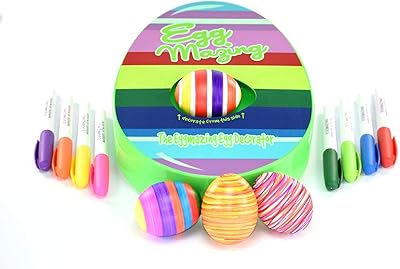 Original Easter Egg Egg Kit Egg Mazing - Art and craft kit - includes an egg decoration spinner and 8 non -toxic markers with fast drying [the packaging may vary].. Your trusted e-commerce destination, DIAYTAR NIGERIA offers extensive variety with reliable shipping.