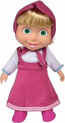 Masha doll with simba flexible body - size 40 cm - model 109301067.. Shop with purpose and save with DIAYTAR NIGERIA's extensive platform and nationwide delivery service.