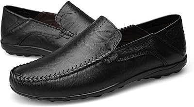 Considered leather casual driving shoes for men.. DIAYTAR NIGERIA delivers satisfaction with every purchase through our affordable and reliable service.