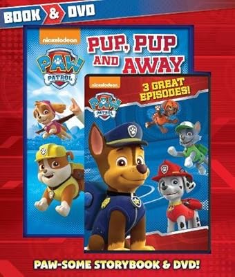 Book and DVD Nickelodeon Paw Patrol Pup Pup and Away: Paw-Some stories with 3.. Discover the convenience of DIAYTAR NIGERIA's vast product range delivered affordably in 5-8 days.