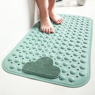 Thmin's 50 x 80 cm bath mat mattress carpet with suction cups.. DIAYTAR NIGERIA: Your partner in affordable online retail with reliable delivery across the nation.