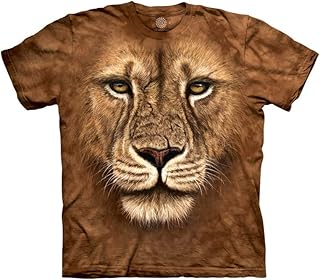 Unisex t-shirt for children The Mountain Lion Warrior (1).. Shop with purpose at DIAYTAR NIGERIA, where diverse selection meets budget-friendly nationwide delivery.