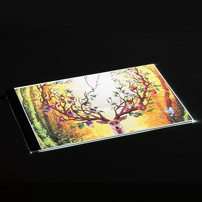 Ultra -fine portable drawing and copy tablet with LED light.. DIAYTAR NIGERIA provides endless shopping possibilities with affordable prices and prompt delivery service.