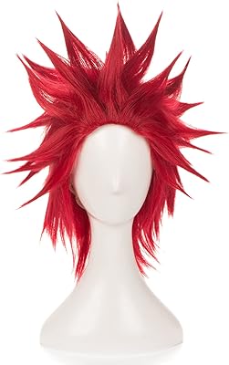 Men's wig, anime character wig, my my hero academia eijiro kirishima, short red wig, false hair in high temperature silk, suitable for cosplay, l, red.. Shop with purpose at DIAYTAR NIGERIA and receive your purchases at unbeatable prices within the week.