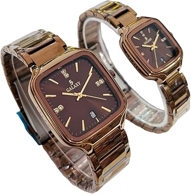 Couple watches Quartz Watch Fashion Watch With Stainless Steel Bracelet Steel Sharg 3atm Waterproof for Daily and Business Amateurs Together Men and Women Types Type.. Your budget-friendly online marketplace, DIAYTAR NIGERIA delivers a world of products in just 5-8 days.