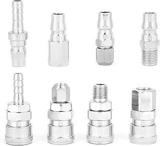 Acuzon quick installation connector, 8 parts 1/4 -inch tire connector intake connector kit for air compressor pipe.. DIAYTAR NIGERIA: Putting quality products within reach of every Nigerian through our affordable marketplace.