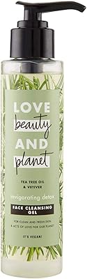 LOVE BEAUTY AND PLANET Face Cleansing Gel, energizing and vetiver tea tree, 125 ml.. Transform your shopping experience with DIAYTAR NIGERIA's vast product selection delivered at unbeatable prices.