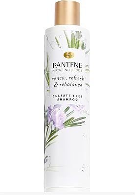 Pantene Nutrient Blends shampoo without rosemary sulfate, 9.6 oz.. Shop with ease at DIAYTAR NIGERIA, Nigeria's premier e-commerce platform offering budget-friendly shipping.