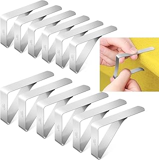 30 pieces with tablecloth clips with picnic table table support, flexible stainless steel waterproof pliers, perfect tablecloth supports for picnics and weddings.. Experience shopping freedom with DIAYTAR NIGERIA's comprehensive marketplace delivered within 8 days.