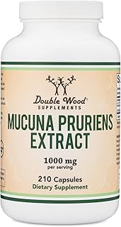 Mucuna proriens extract capsules - Dopamine booster food supplement - 210 units, 1,000 mg per portion, 20 % L -Dopa (Velvet Bean) (for mood support and motivation) tested by a third party by Doublewood.. DIAYTAR NIGERIA: Where value meets variety with reliable nationwide delivery in under 8 days.