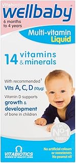 Well Baby Liquid for infants 6 months to 4 years of vitabiotics, 150 ml.. DIAYTAR NIGERIA brings online shopping to every Nigerian with affordable prices and reliable shipping.