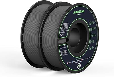 3D Anker Make Pla Plus 3D printing filament, Official Anker Make filament, 2, 4.4 lb/2 kg package, durable, resistant, high adhesion, designed for high speed printing, black.. DIAYTAR NIGERIA: Where shopping meets satisfaction with affordable prices and prompt delivery services.
