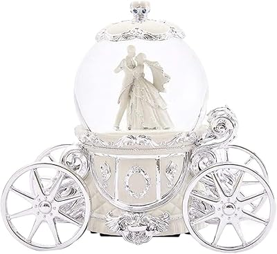 Wedding music box for couple, wedding party, rotating crystal ball with self -inflant glitter with light Christmas music box.. DIAYTAR NIGERIA: Where thousands of products meet affordable prices and reliable 5-8 day delivery.