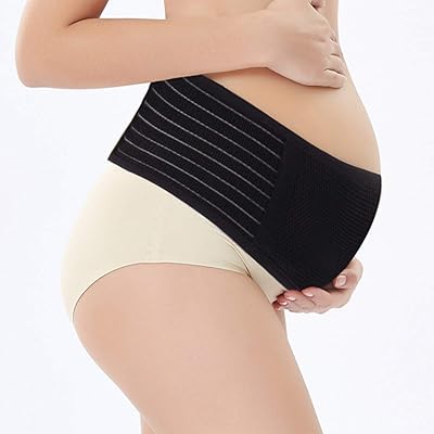 Abdominal Support Support Support Support Belt Abdominal Belt Abdominal Support Belt Dorsal Belt Support Belt Du Back Delighting Pelvic Harvian Pain Relief For Women Pregnant Walls Adjustable Breathable, Black, One Size.. Shop with confidence at DIAYTAR NIGERIA, enjoying competitive prices and delivery within 8 days.