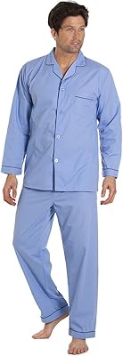 Long sleeve pajamas in cotton and Easy Polyester Hagemann for Men S-3XL, Blue, S.. Nigeria's most diverse e-commerce platform delivers quality and affordability to your doorstep in 5-8 days.