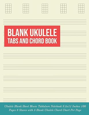 Tablations and book of virgin chords for ukulele: notebook of virgin partition tablatures for ukulele 8.5 x 11 inch 100 pages 8 worn with 5 tables of virgin chords for ukulele per page (volume 5).. Need something fast? Order it now from DIAYTAR Nigeria.