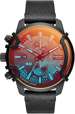 Griffid Diesel Chronograph Watch for Men with 46 mm box and stainless steel bracelet.. Home to endless choices and pocket-friendly prices — DIAYTAR Nigeria.