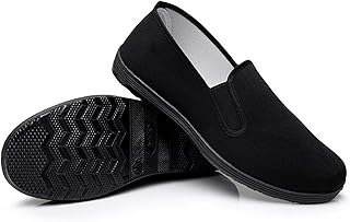 Canvas unisex shoes with black kung fu/tai chi rubber sole.. Your digital shopping companion, DIAYTAR NIGERIA offers exceptional value with delivery in less than 8 days.