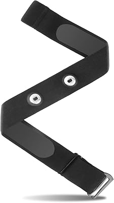 Livlov V3 Flexible strap for heart rate monitor, spare strap for pectoral belt for Wahoo Tickr Polar H7 Garmin HRM Coospo Strava Zwift, 45 mm distance loop.. DIAYTAR NIGERIA: Creating access to affordable products for every Nigerian with our swift delivery service.