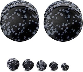 Ear caps in a caliber opal, set of drilling jewelry, shiny double saddle, stretch gags, dilator tunnels 5mm-24mm.. DIAYTAR NIGERIA: Where affordability meets variety, with thousands of products delivered in less than 8 days.