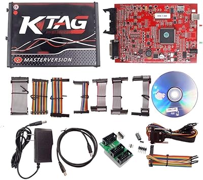 KTAG V7.020 Programming tool adjustment kit of red PCB electronic version.. No stress, just speed — DIAYTAR Nigeria ships in days.