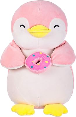 Minisoo 13 "Mignon Penguin Pillow Kawaii Sweet Plush Big pillow big toy in toy Gift of Valentine's Day.. Shop with confidence at DIAYTAR NIGERIA, offering extensive product variety with nationwide delivery.