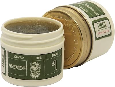 Bandido Aqua styling wax (n ° 4 - green), light outfit, natural hydrating ingredients - 125 ml.. Shop with purpose at DIAYTAR NIGERIA, where your money goes further and delivery is always prompt.
