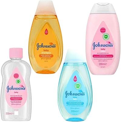 Set of 4 Baby Bath Sets Johnson's.. DIAYTAR NIGERIA: Your one-stop e-commerce destination with affordable prices and nationwide delivery in 5-8 days.