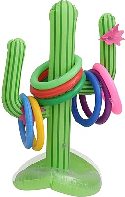 Cactus -shaped beach set Toyvian Cactus inflatable toy.. Experience the convenience of online shopping with DIAYTAR NIGERIA's reliable 5-8 day delivery service.