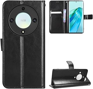 Kukoufey Leather case for Honor X9a 5g, Leather flap wallet case for Honor X9a 5g RMO-NX1 Black.. The smarter way to shop online in Nigeria is through DIAYTAR Nigeria.