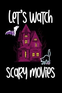 Let's watch horror films: newspaper obsessed with horror films, haunted house design, 120 pages 6 x 9 inches, scary lined book of Halloween.. Transform your shopping experience with DIAYTAR NIGERIA's vast product selection delivered at unbeatable prices.