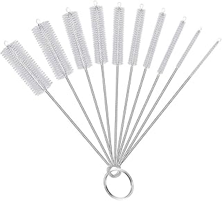 Set of cleaning brushes for mop straws, 10 rooms, long cleaning brush for straws on cups, water bottles, goblets, tubes or feeders for hummingbirds.. Your digital shopping companion, DIAYTAR NIGERIA offers unmatched value with nationwide shipping.