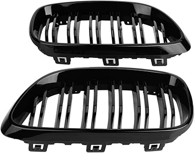 A pair of shine bumper grid front black pattern for BMW 2 F22 F23 F87 M2 2012-2017.. Your complete e-commerce destination, DIAYTAR NIGERIA combines variety with budget-friendly nationwide shipping.