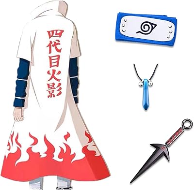 4 pieces anime cosplay the fourth hokage ninja halloween costumes for boys.. DIAYTAR NIGERIA makes every purchase count with our affordable prices and reliable 5-8 day shipping.