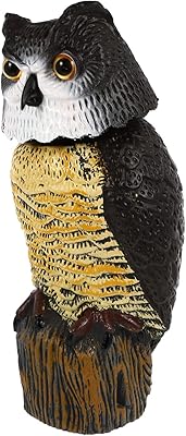 Jenny owl Hibou figurine Garden Decoration Bird and scarecrow for the garden.. Experience the ultimate in shopping convenience with DIAYTAR NIGERIA's vast catalog and 5-8 day delivery.