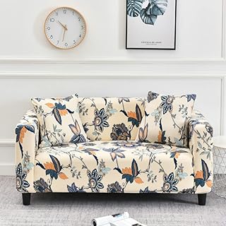 Mofish Elastic Sofa Sofa Cover Pattern with Pillowcase 1-2-3-4 Places, Elastane sofa cover for sofa 1 piece Protector for Sofa for Living Room Pets (R, 1 place).. Experience the ease of modern shopping with DIAYTAR NIGERIA's comprehensive platform and quick delivery.