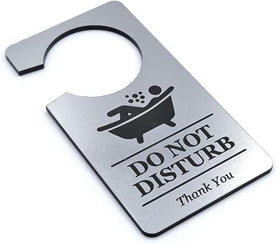 Origin Design "In Bath" Door Panel Do not disturb, money.. DIAYTAR NIGERIA: Making quality accessible to all Nigerians with affordable prices and quick delivery.