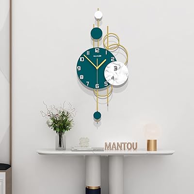 Newtend Large Wall Clock Salon Modern Kitchen Farm Decor Room Decor, Silent Wall Clock Giant Office Deco.. Your daily needs delivered to your door — DIAYTAR Nigeria style.