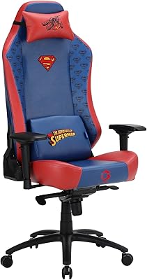 Gameon license game chair with adjustable 3D armrest and metal base - Superman.. Shop confidently with Nigeria's most trusted e-commerce platform, offering swift and affordable delivery.
