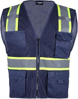 Vonera Work jacket in high visibility mesh class 2 for men with pockets and 2 -room zipper.. DIAYTAR NIGERIA combines affordability, variety, and convenience with nationwide delivery services.