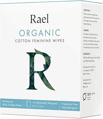 Body wipes in real organic cotton for women - non -flavored body wipes, individually wrapped, all skin types, vegans, without cruelty to animals (10 pieces, 1).. DIAYTAR NIGERIA connects you with thousands of products at competitive prices, delivered within a week.