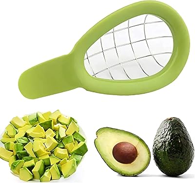 Avocado slicer, cubic slicer slicer for fruits and vegetables, kitchen tool.. Shop confidently with DIAYTAR NIGERIA, offering affordable prices and reliable delivery within a week.