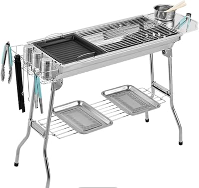 Outdoor grill with stainless steel charcoal with free installation brand handle with dress B Q.. From fashion to electronics, DIAYTAR Nigeria brings it all to your doorstep — fast, easy, and affordable.