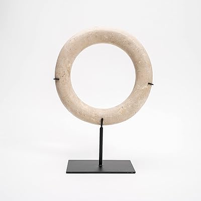 Lily's Living AM85290101 Bali Bali Stone Ring broken 8 "with standing statue, art figurine sculpture, interior decoration collection statue (interior).. Shop smart with DIAYTAR NIGERIA, offering a vast product range delivered to your doorstep within a week.